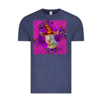 Vintage Denim Halloween Saanen Goat Vintage Tee - LillyAllenDesigns