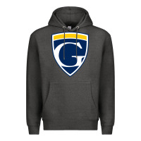 Charcoal Heather graceland university yellowjackets vectorized Premium Hoodie - linhVisuals
