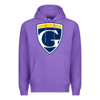Purple graceland university yellowjackets vectorized Premium Hoodie - linhVisuals
