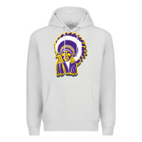 Dove Grey haskell indian Premium Hoodie - linhVisuals