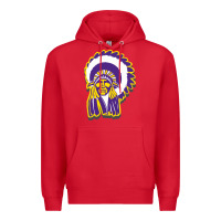 Red haskell indian Premium Hoodie - linhVisuals