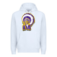 White haskell indian Premium Hoodie - linhVisuals