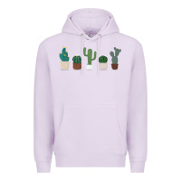Lilac cute plant Premium Hoodie - linhVisuals