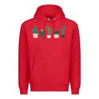 Red cute plant Premium Hoodie - linhVisuals