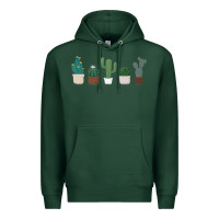 Sports Green cute plant Premium Hoodie - linhVisuals