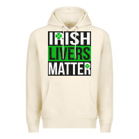 Tofu irish livers matter   funny st patricks day irish drinking t shirts te Premium Hoodie - linhVisuals