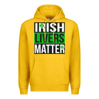 Lemon irish livers matter   funny st patricks day irish drinking t shirts te Premium Hoodie - linhVisuals