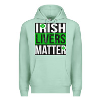 Seafoam irish livers matter   funny st patricks day irish drinking t shirts te Premium Hoodie - linhVisuals