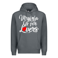 Rock virginia is for lovers Premium Hoodie - linhVisuals
