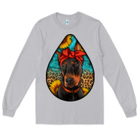 Moon Dust doberman Long Sleeve Tee - Artiststas