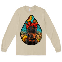 Mushroom doberman Long Sleeve Tee - Artiststas