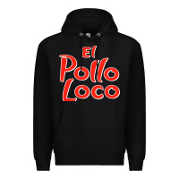 Black El Pollo Loco Premium Hoodie - linhVisuals