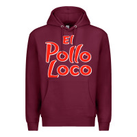 Burgundy El Pollo Loco Premium Hoodie - linhVisuals