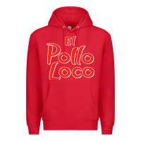 Red El Pollo Loco Premium Hoodie - linhVisuals