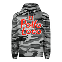 Slate Camo El Pollo Loco Premium Hoodie - linhVisuals