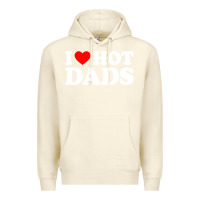 Sandshell i love hot dads shirt i heart Premium Hoodie - linhVisuals