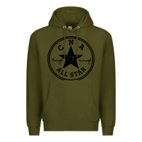 Army Green all star cna Premium Hoodie - linhVisuals