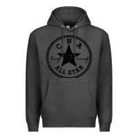 Charcoal Heather all star cna Premium Hoodie - linhVisuals
