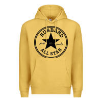 Antique Gold all star husband Premium Hoodie - linhVisuals