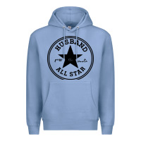 Colony Blue all star husband Premium Hoodie - linhVisuals
