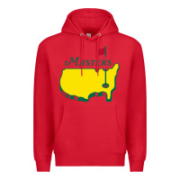 Red MASTER GOLF TOURNAMENT Premium Hoodie - linhVisuals