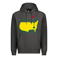 Charcoal Heather MASTER GOLF TOURNAMENT Premium Hoodie - linhVisuals