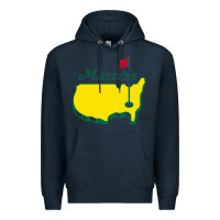 Navy MASTER GOLF TOURNAMENT Premium Hoodie - linhVisuals