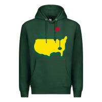 Sports Green MASTER GOLF TOURNAMENT Premium Hoodie - linhVisuals