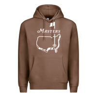 Chestnut MASTER GOLF TOURNAMENT Premium Hoodie - linhVisuals