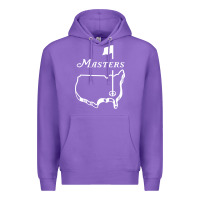 Purple MASTER GOLF TOURNAMENT Premium Hoodie - linhVisuals