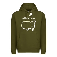 Army Green MASTER GOLF TOURNAMENT Premium Hoodie - linhVisuals