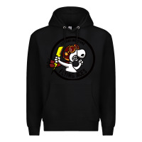 Black flying aces Premium Hoodie - linhVisuals
