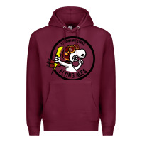 Burgundy flying aces Premium Hoodie - linhVisuals