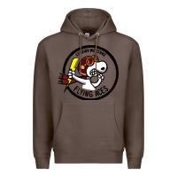 Coffee flying aces Premium Hoodie - linhVisuals
