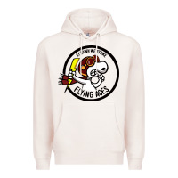 Pale Pink flying aces Premium Hoodie - linhVisuals
