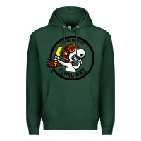 Sports Green flying aces Premium Hoodie - linhVisuals