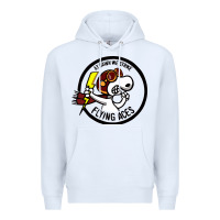 White flying aces Premium Hoodie - linhVisuals