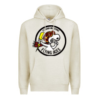 Oatmeal Heather flying aces Premium Hoodie - linhVisuals