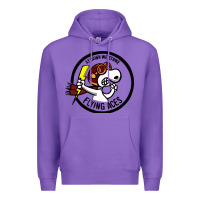 Purple flying aces Premium Hoodie - linhVisuals