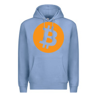 Colony Blue bitcoin ledger blockchain satoshi btc Premium Hoodie - linhVisuals
