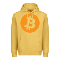 Antique Gold bitcoin ledger blockchain satoshi btc Premium Hoodie - linhVisuals