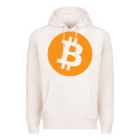 Pale Pink bitcoin ledger blockchain satoshi btc Premium Hoodie - linhVisuals