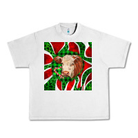 Lunar Rock christmas hereford cow face Urban Heavy Tee - LillyAllenDesigns