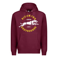 Burgundy Richmond Greyhounds Lon Don 1897 Premium Hoodie - linhVisuals