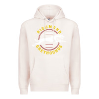 Pale Pink Richmond Greyhounds Lon Don 1897 Premium Hoodie - linhVisuals