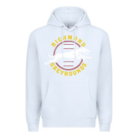 White Richmond Greyhounds Lon Don 1897 Premium Hoodie - linhVisuals