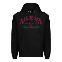 Black saltgrass steakhouse Premium Hoodie - linhVisuals