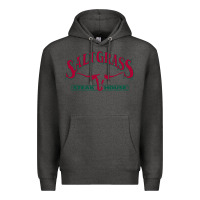 Charcoal Heather saltgrass steakhouse Premium Hoodie - linhVisuals