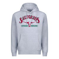 Heather Grey saltgrass steakhouse Premium Hoodie - linhVisuals