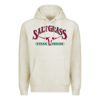 Oatmeal Heather saltgrass steakhouse Premium Hoodie - linhVisuals